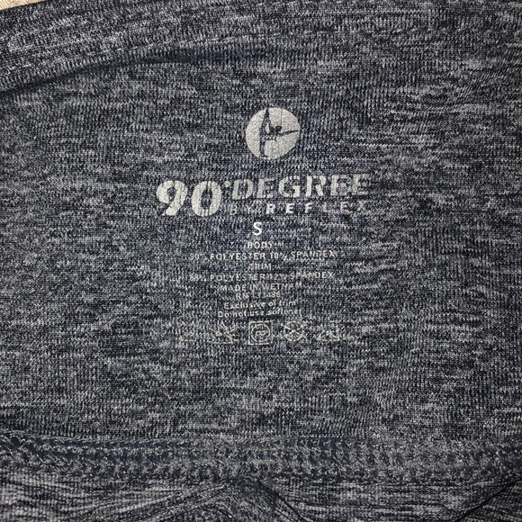 90 Degree by Reflex Gray leggings - Picture 4 of 4